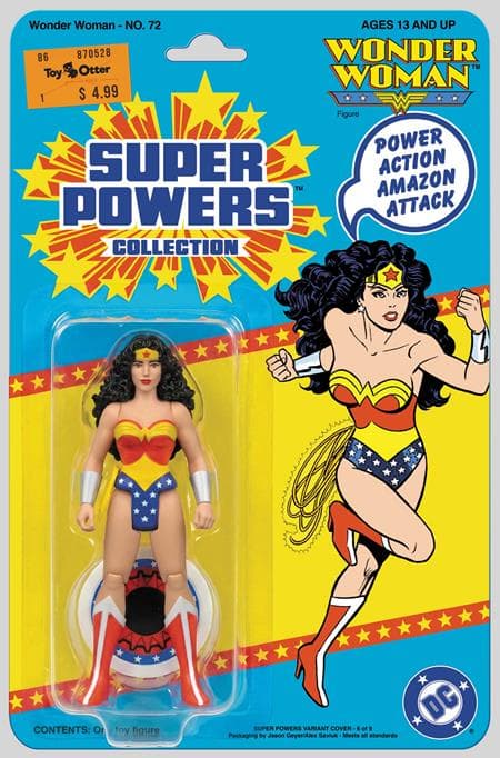 Cover for WONDER WOMAN #72 FACSIMILE EDITION