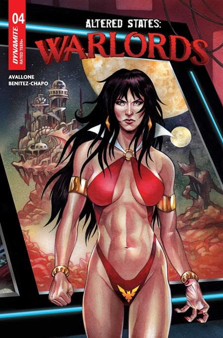 Cover for ALTERED STATES WARLORDS