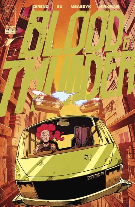 Cover for BLOOD & THUNDER