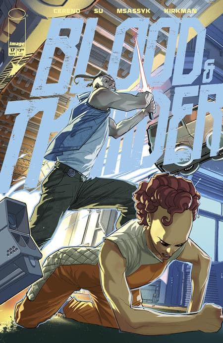 Cover for BLOOD & THUNDER