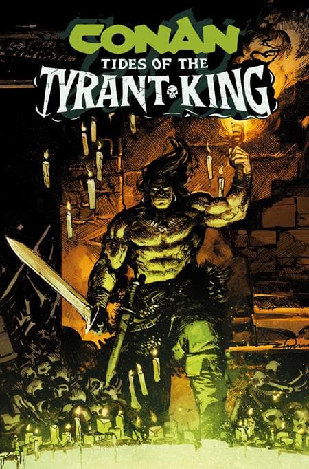 Cover for CONAN THE BARBARIAN TIDES OF THE TYRANT KING