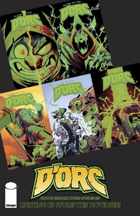 Cover for Dorc #1-5 Glow in the Dorc Variant Bundle