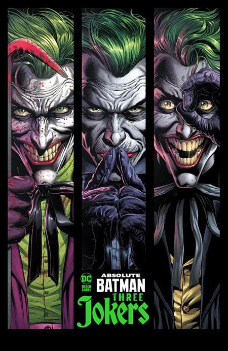 Cover for ABSOLUTE BATMAN THREE JOKERS HC (MR)