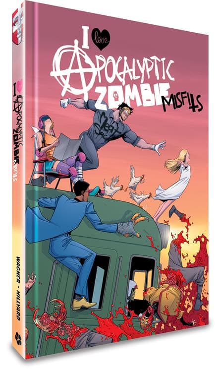 Cover für I LOVE APOCALYPTIC ZOMBIE MISFITS HC