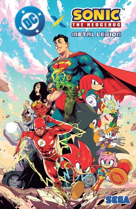 Cover für DC X SONIC THE HEDGEHOG METAL LEGION TP