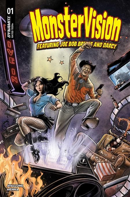 Cover for MONSTERVISION FEATURING JOE BOB BRIGGS AND DARCY