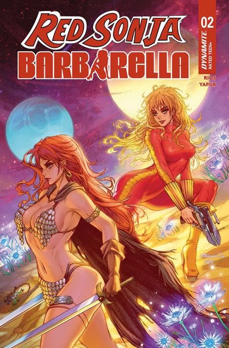Cover for RED SONJA BARBARELLA