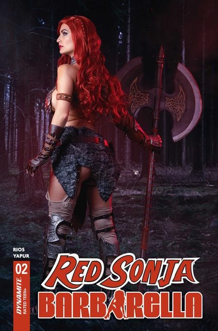 Cover for RED SONJA BARBARELLA