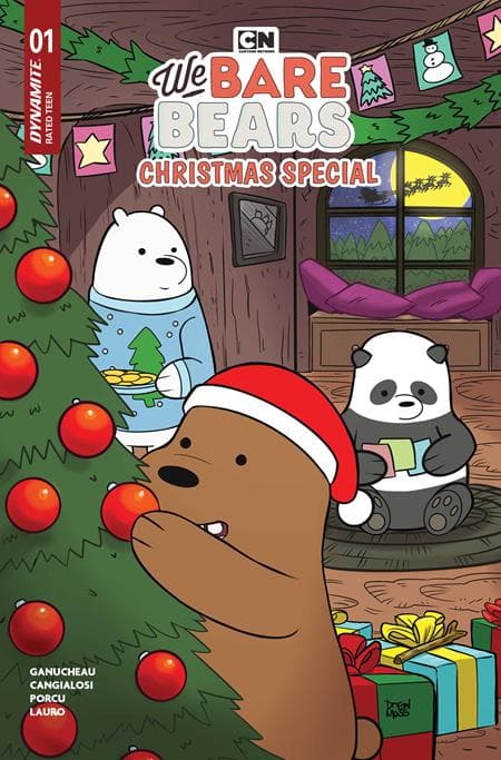 Cover for WE BARE BEARS CHRISTMAS SPECIAL #1 (ONE SHOT)
