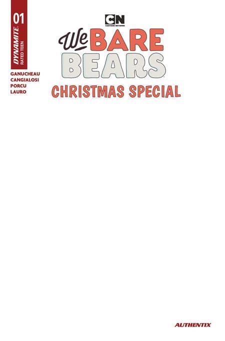 Cover for WE BARE BEARS CHRISTMAS SPECIAL #1 (ONE SHOT)