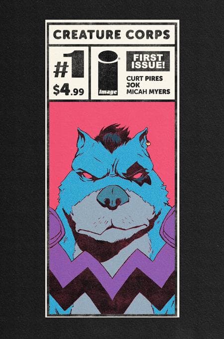Cover for CREATURE CORPS