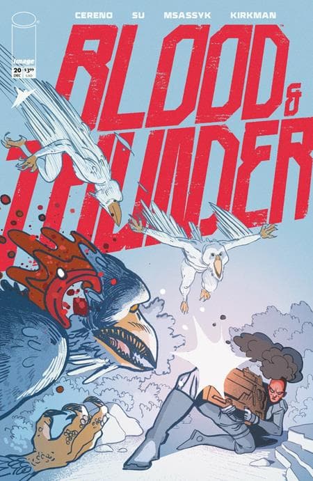 Cover for BLOOD & THUNDER