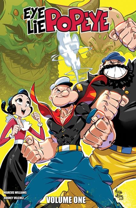 Cover for EYE LIE POPEYE TP VOL 01