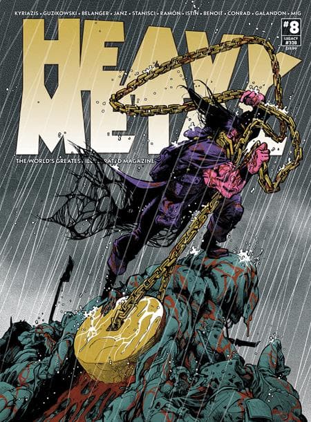 Cover for HEAVY METAL MAGAZINE