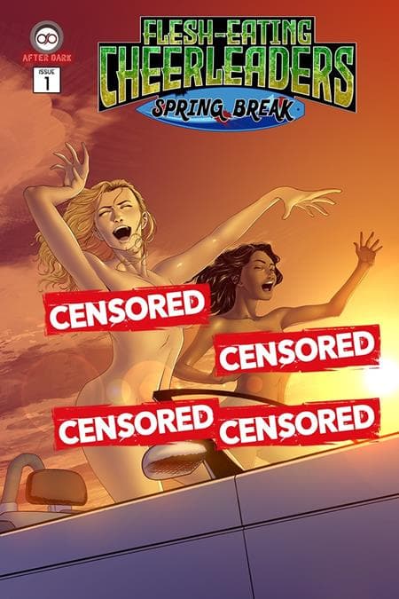 Cover for FLESH EATING CHEERLEADERS SPRING BREAK