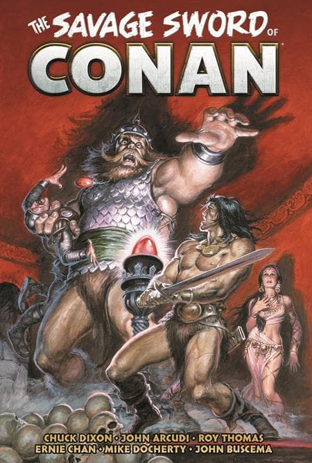 Cover für SAVAGE SWORD OF CONAN THE ORIGINAL COMICS OMNIBUS HC VOL 13