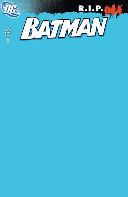 Cover for Batman #676 Facsimile Edition