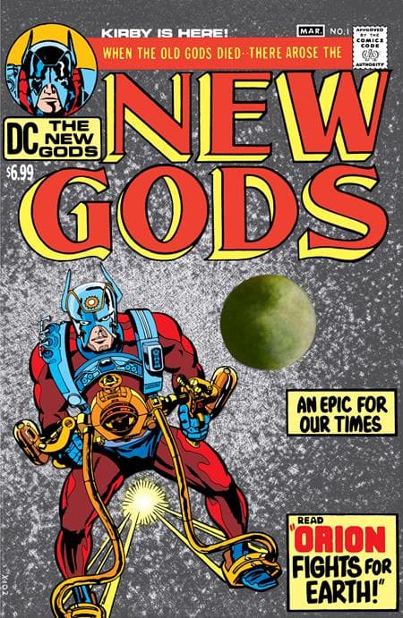 Cover for New Gods #1 Facsimile Edition
