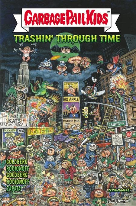 Cover for GARBAGE PAIL KIDS TRASHIN THROUGH TIME TP