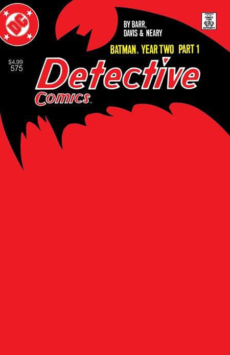 Cover für Detective Comics #575 Facsimile Edition