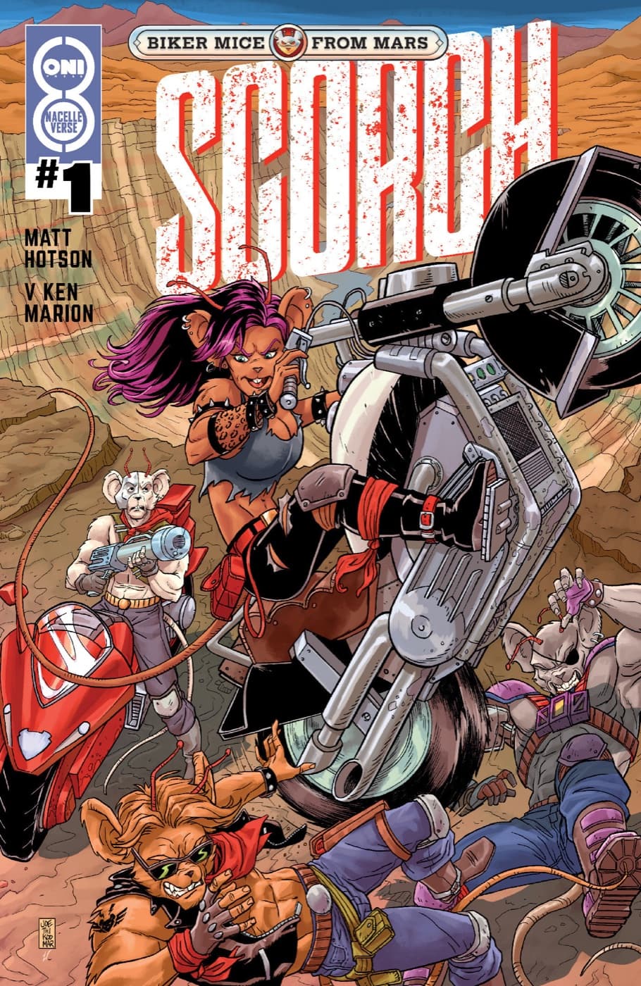 Cover für Biker Mice from Mars: Scorch