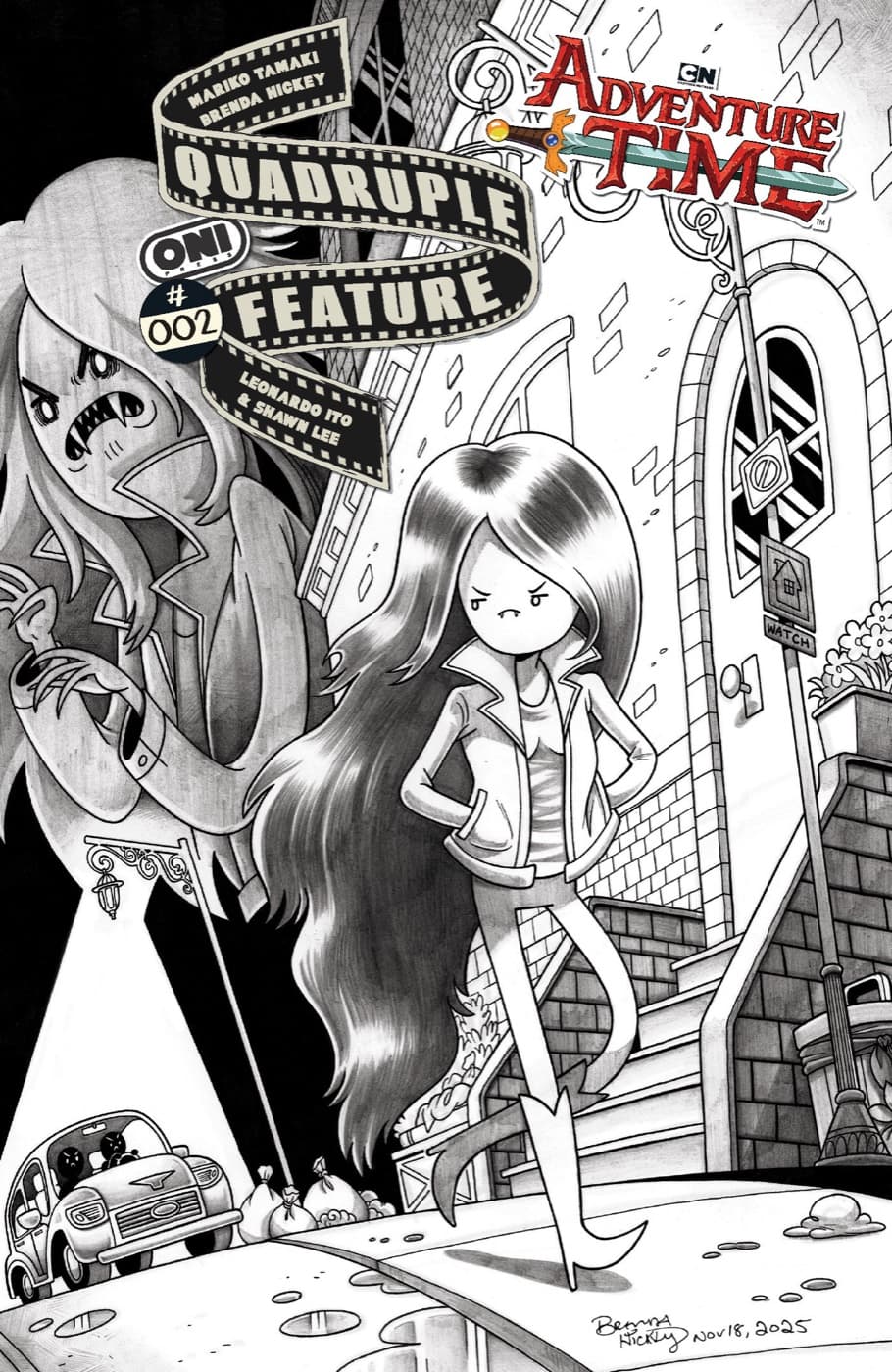 Cover for Adventure Time Quadruple Feature