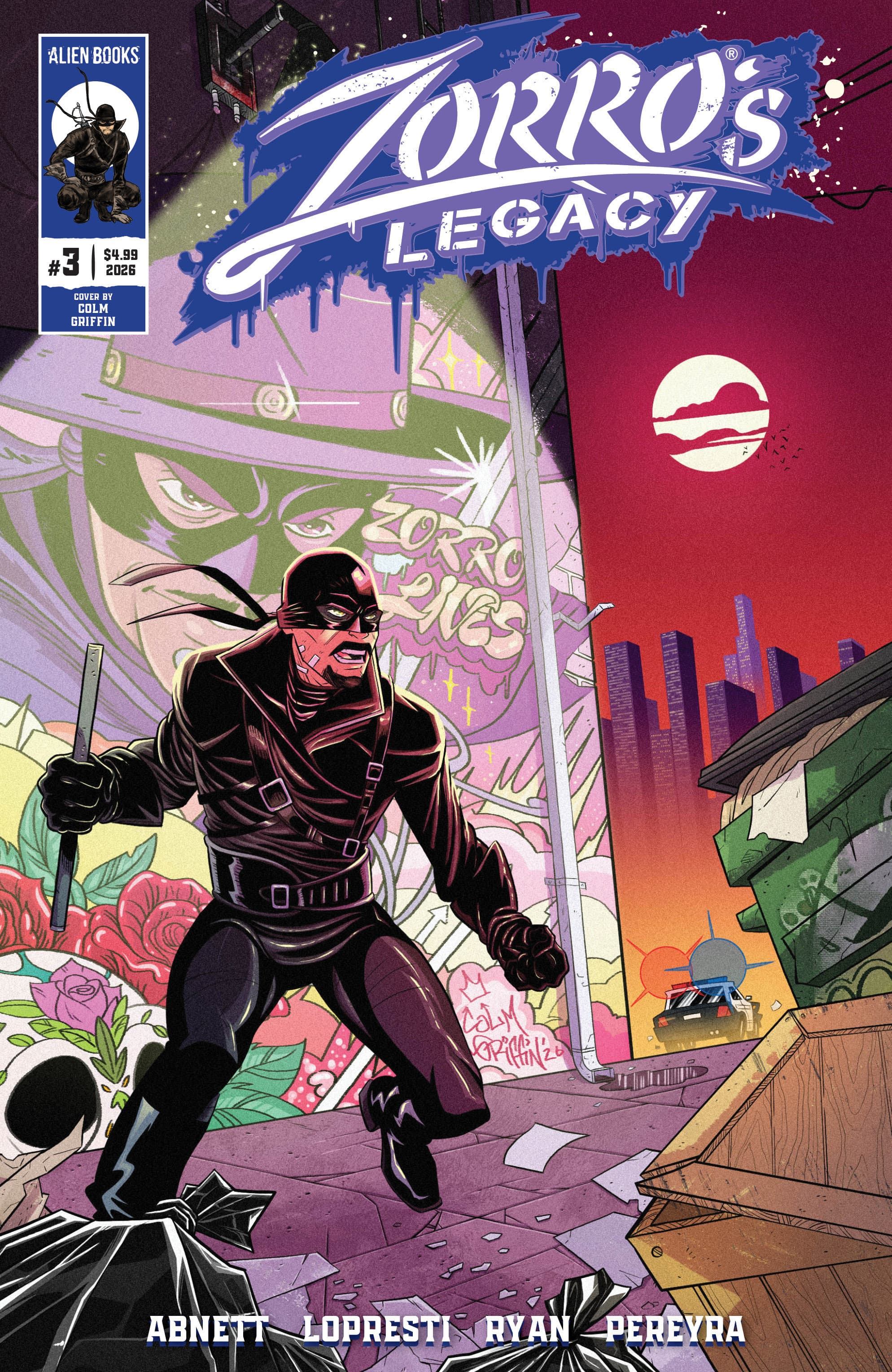 Cover for Zorro's Legacy