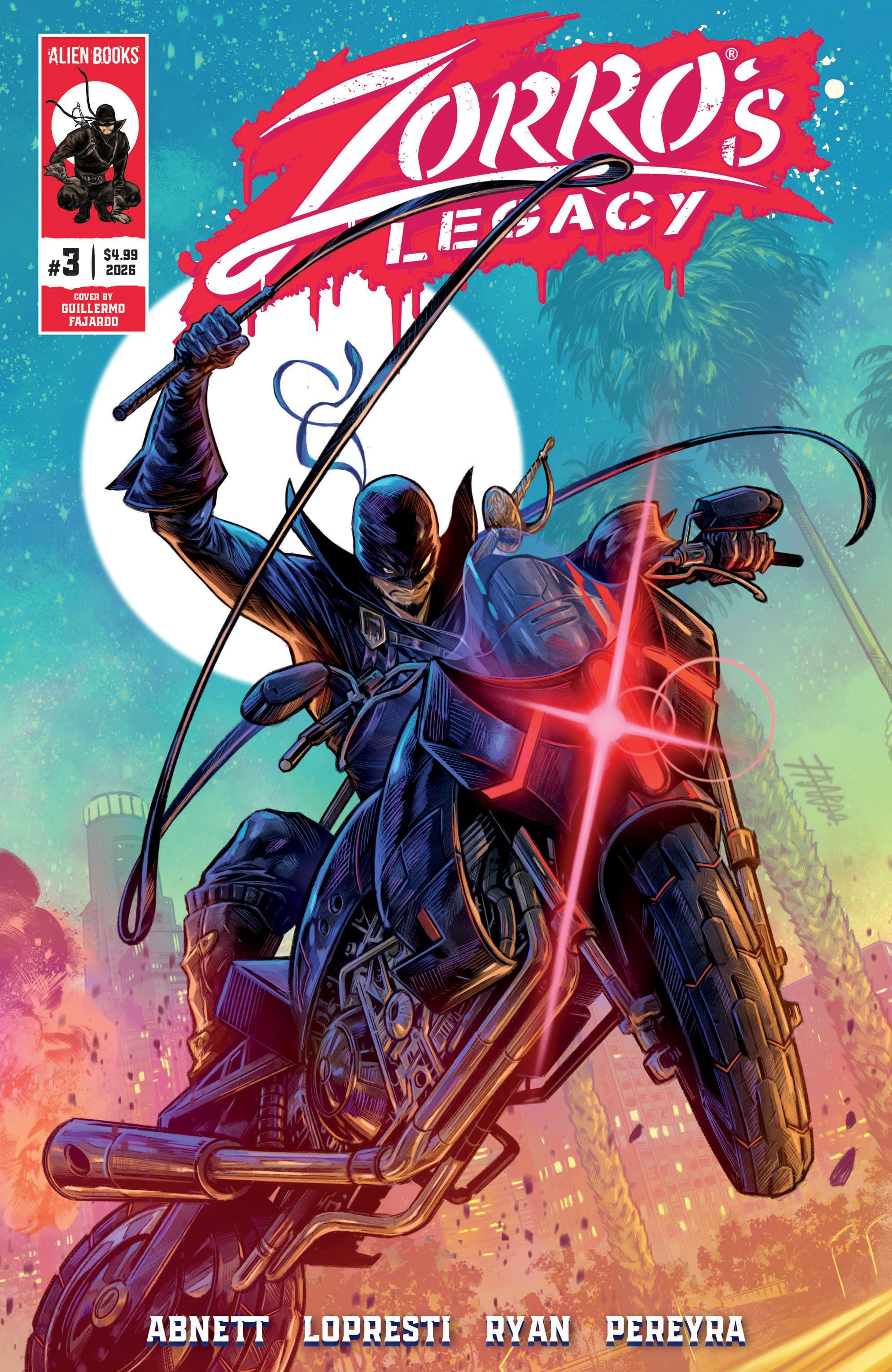 Cover for Zorro's Legacy