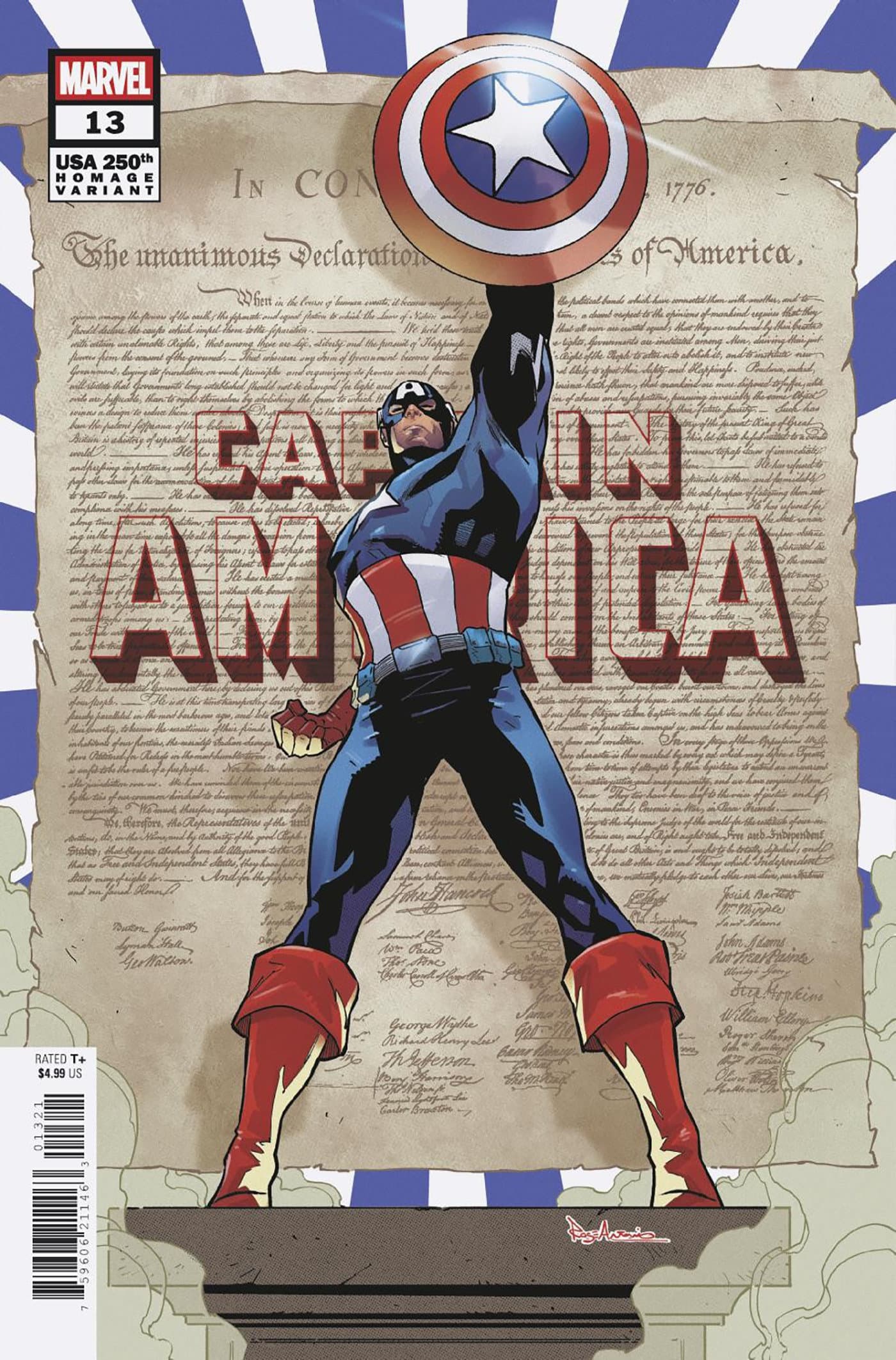 Cover for CAPTAIN AMERICA