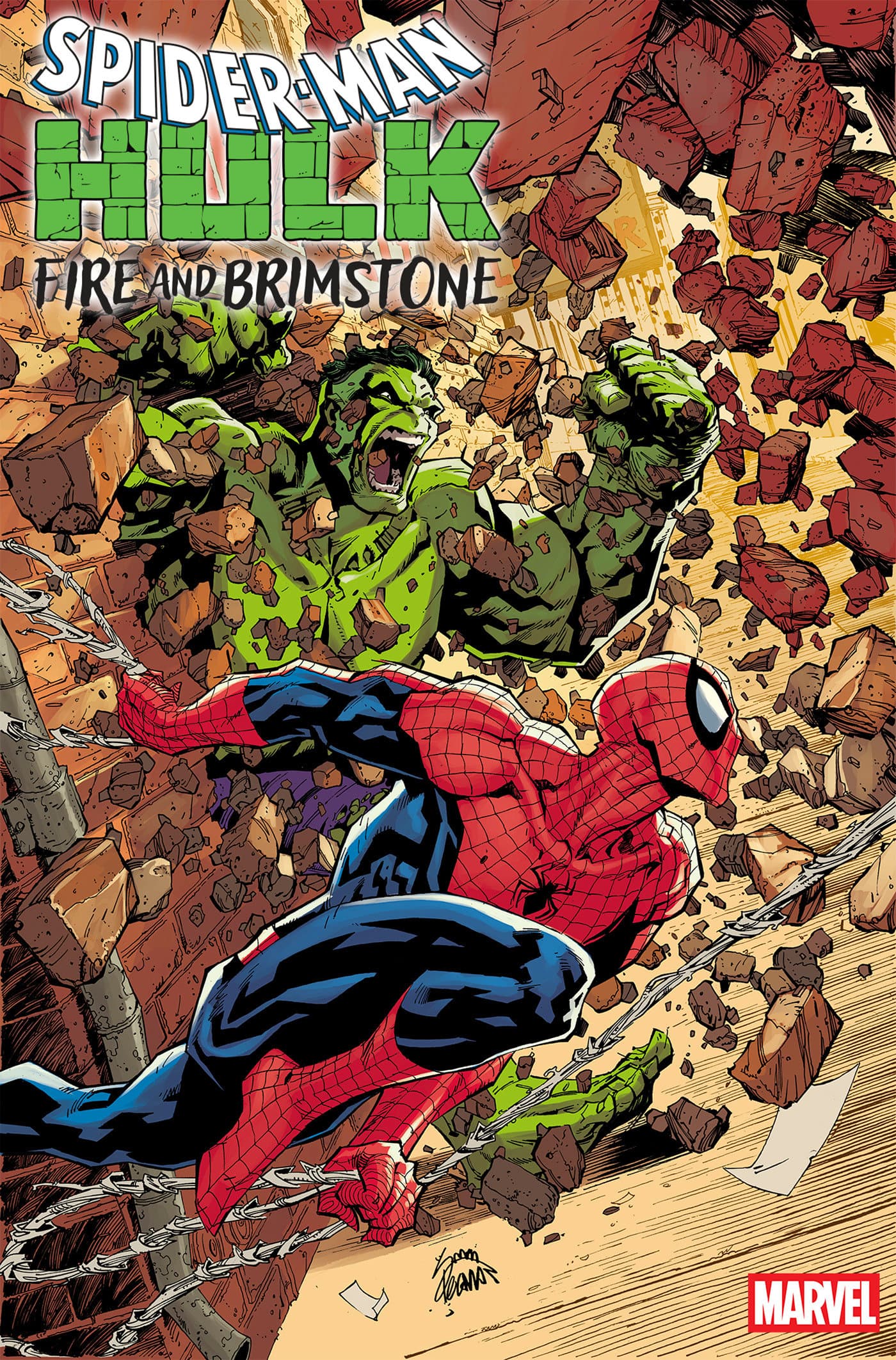 Cover für SPIDER-MAN/HULK: FIRE AND BRIMSTONE