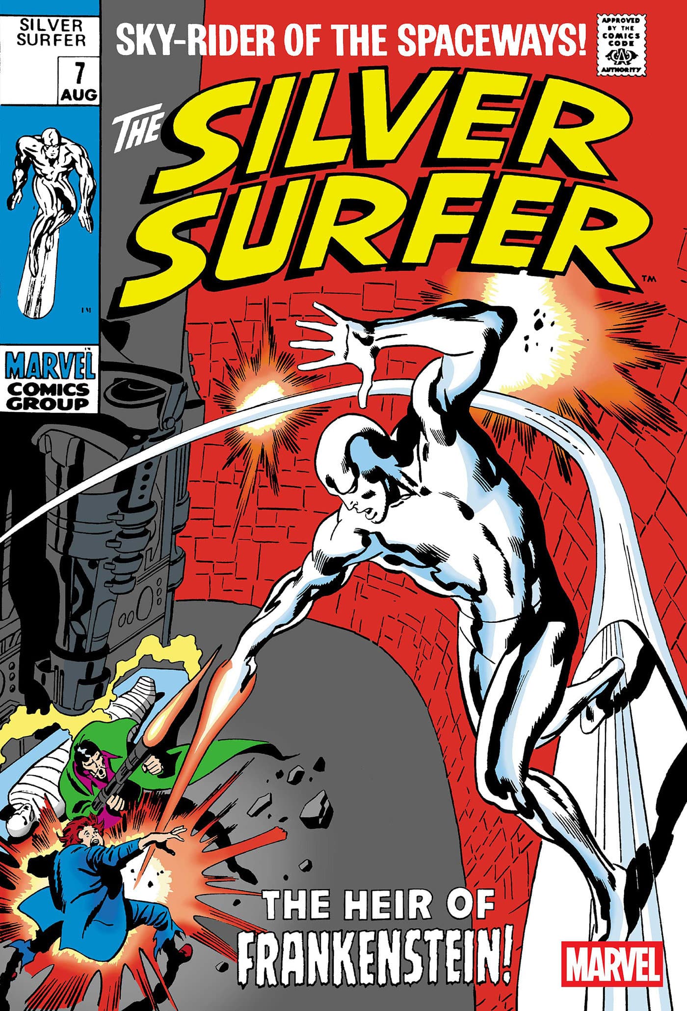 Cover für SILVER SURFER #7 FACSIMILE EDITION