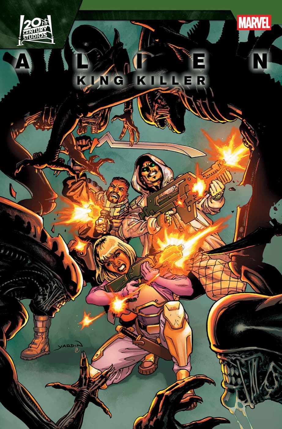 Cover for ALIEN: KING KILLER