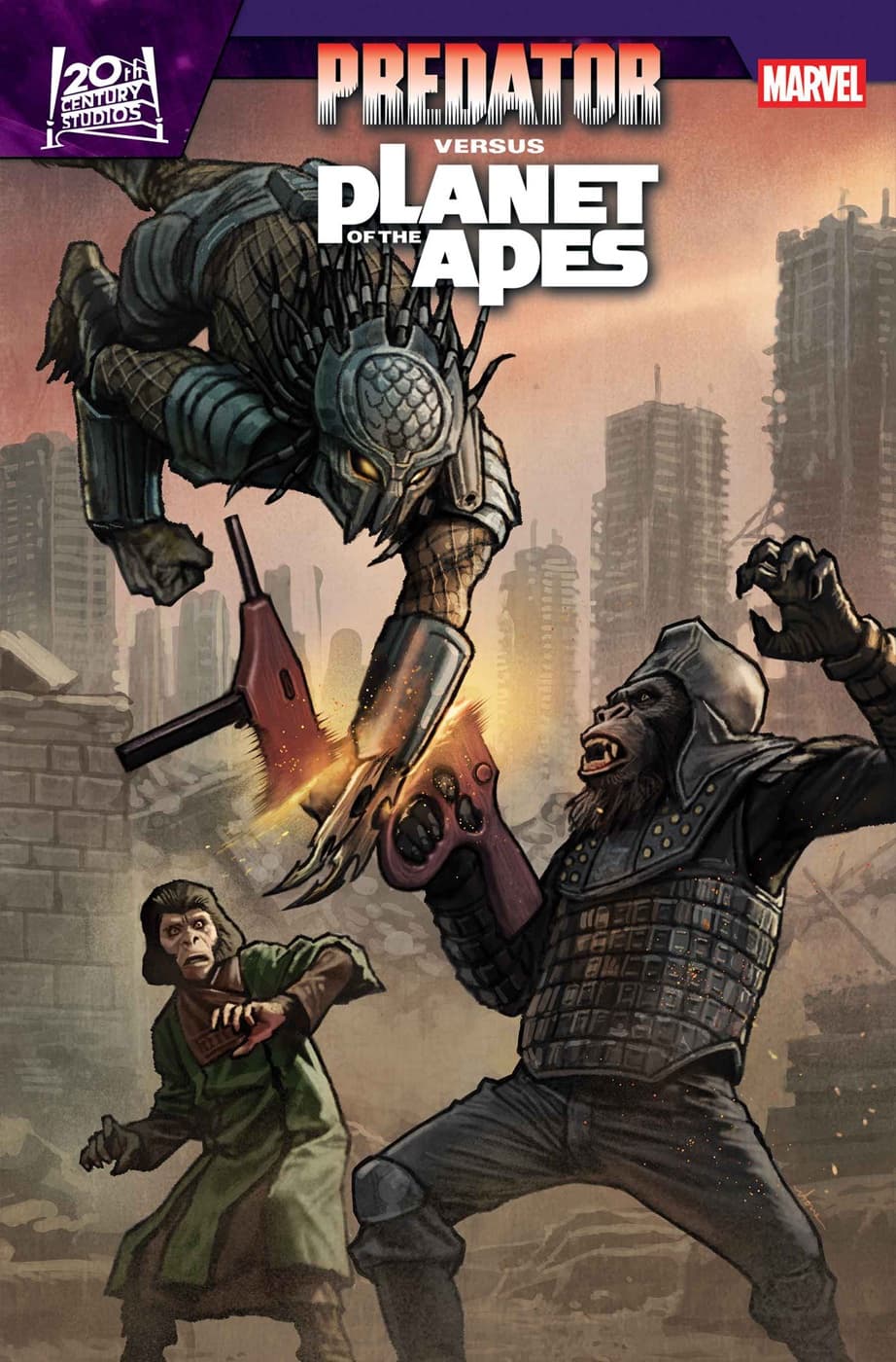 Cover for PREDATOR VS. THE PLANET OF THE APES