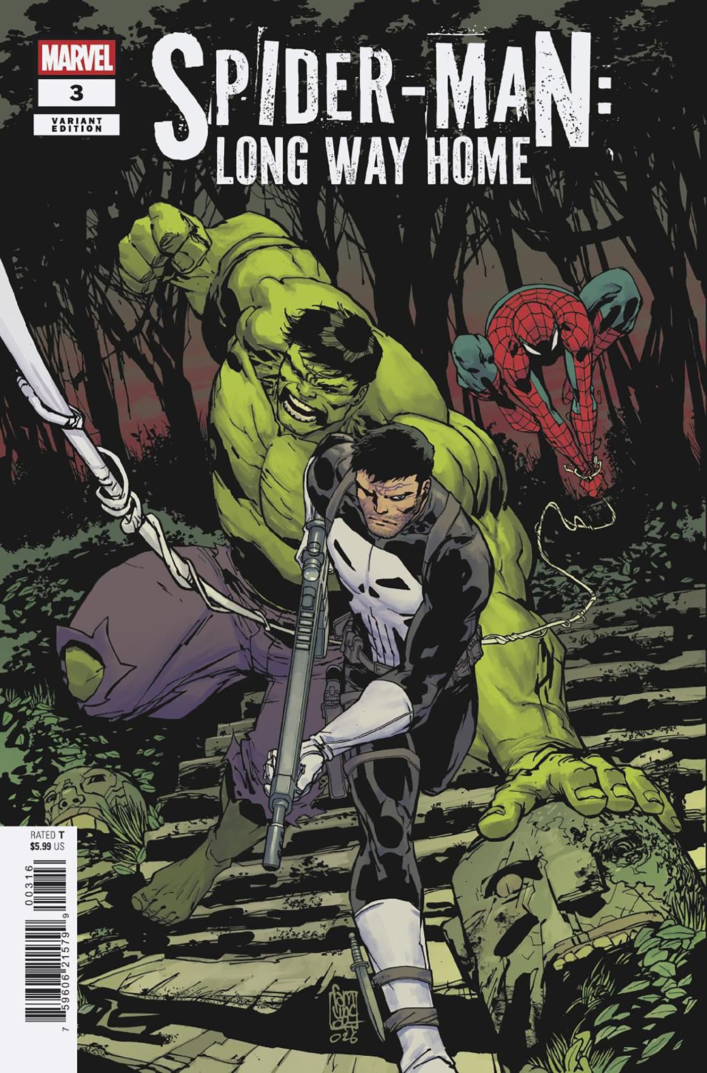 Cover for SPIDER-MAN: LONG WAY HOME