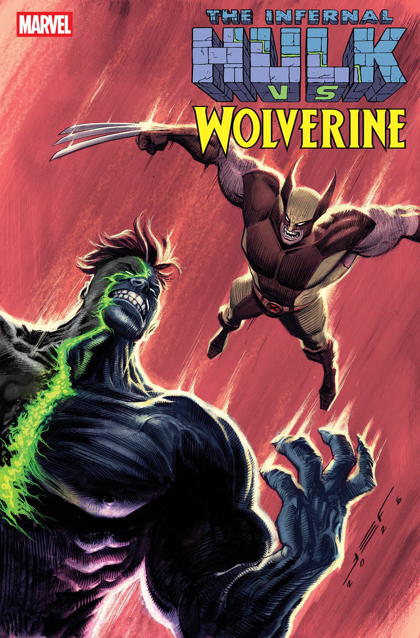 Cover for INFERNAL HULK VS. WOLVERINE