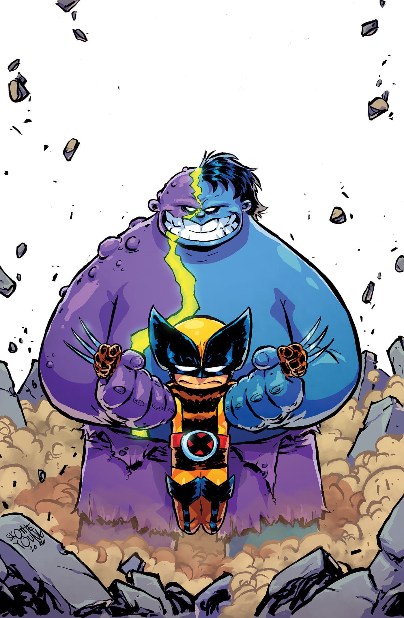 Cover for INFERNAL HULK VS. WOLVERINE