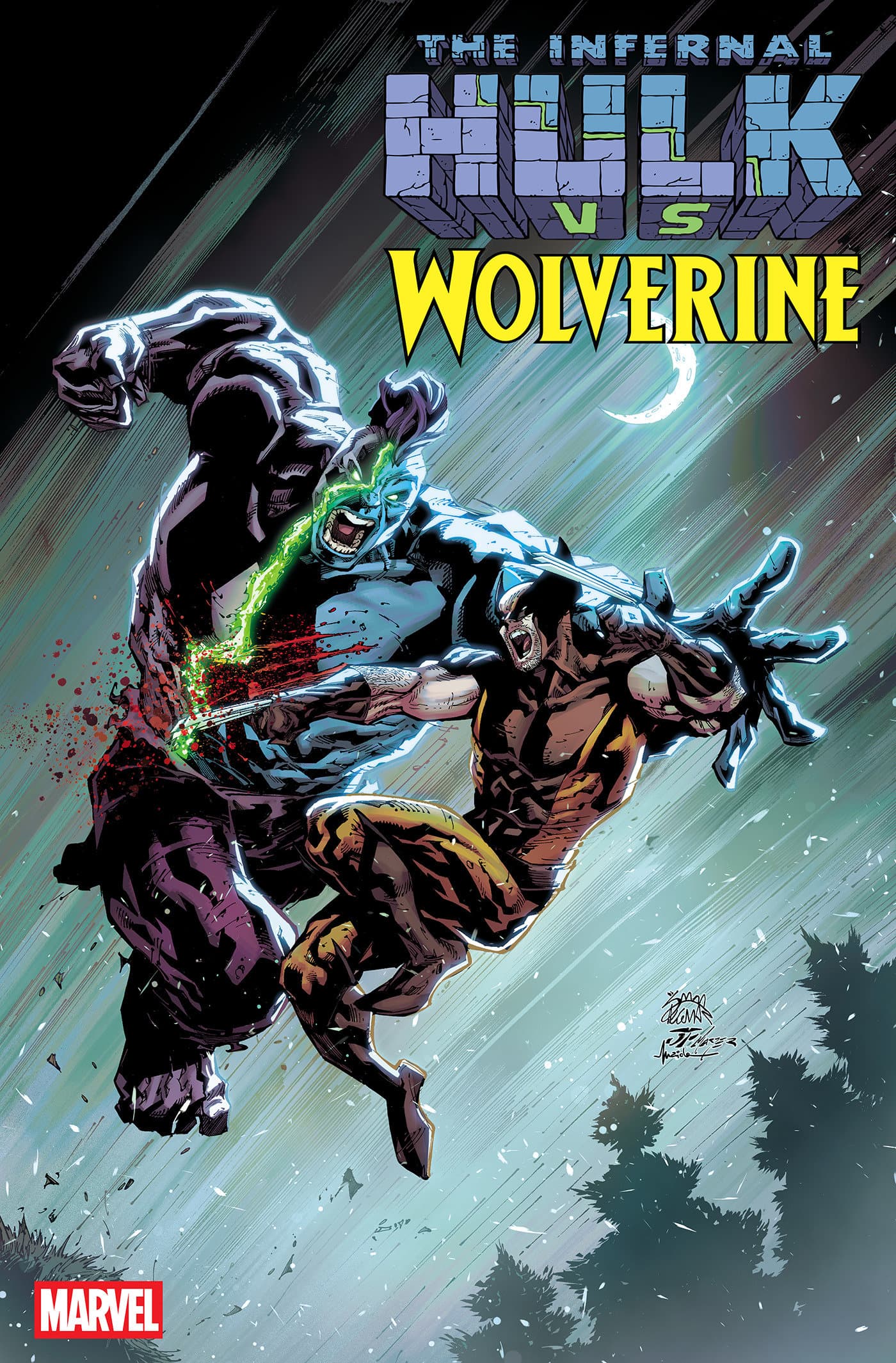 Cover for INFERNAL HULK VS. WOLVERINE