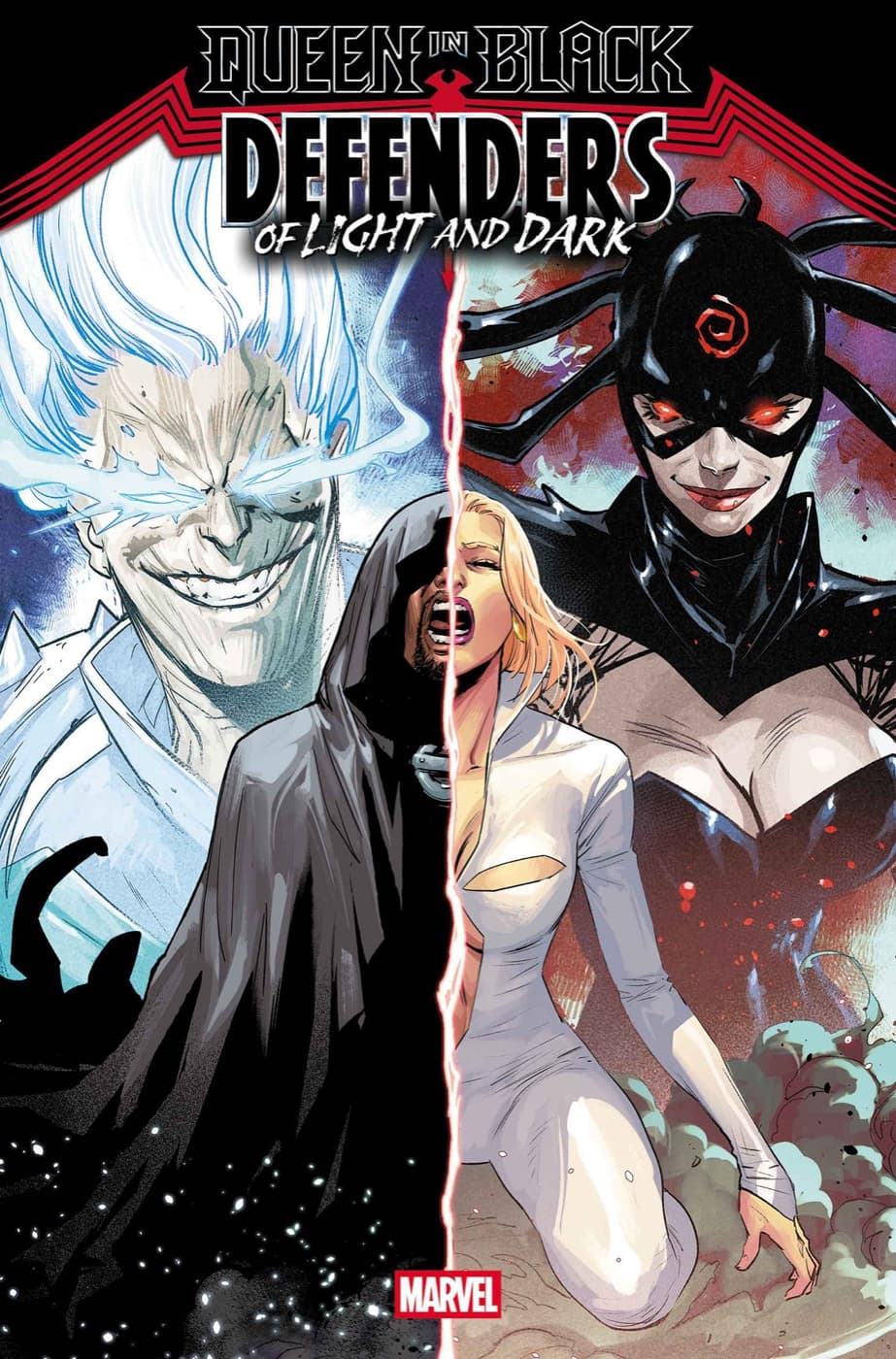 Cover for QUEEN IN BLACK: DEFENDERS OF LIGHT AND DARK