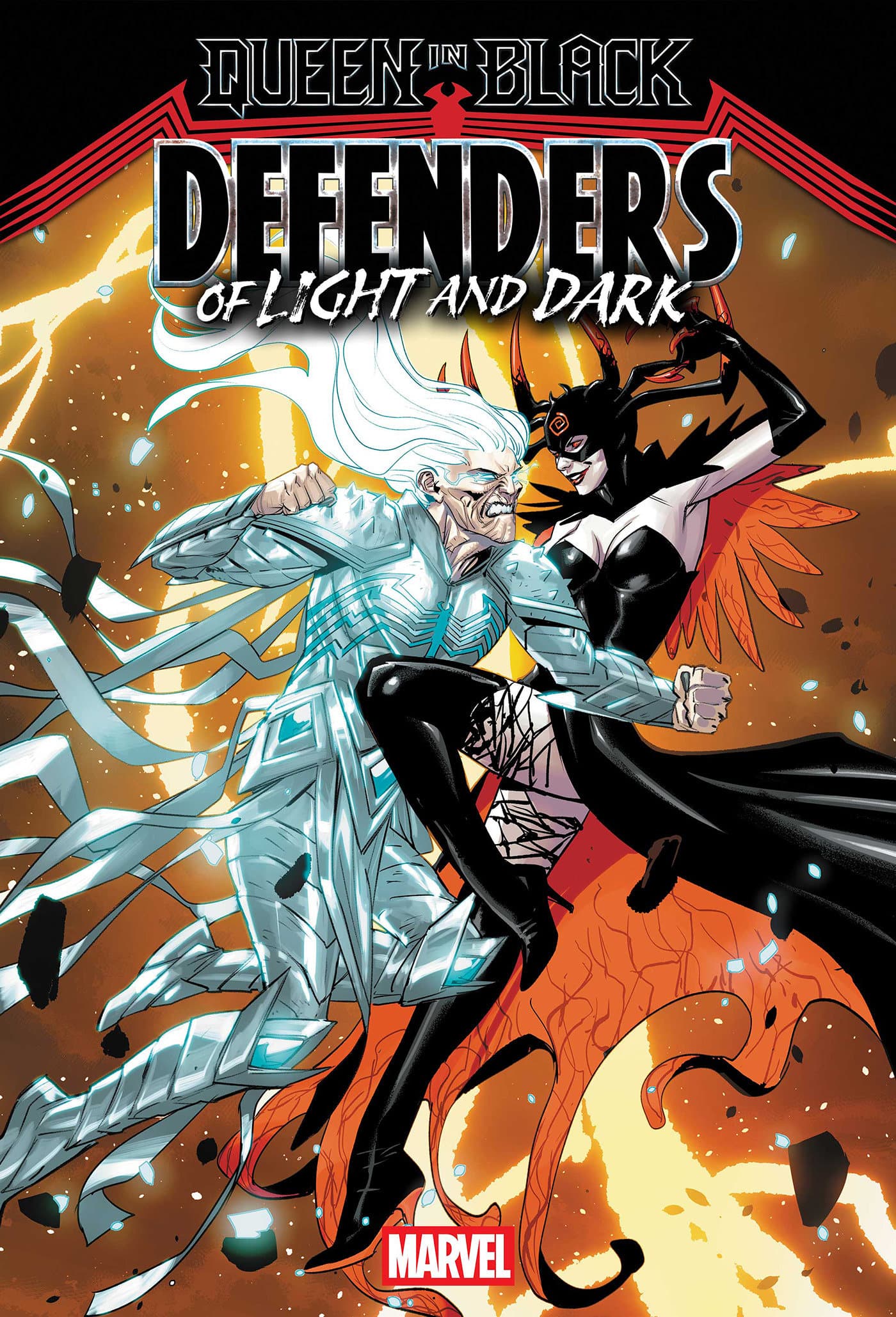 Cover for QUEEN IN BLACK: DEFENDERS OF LIGHT AND DARK