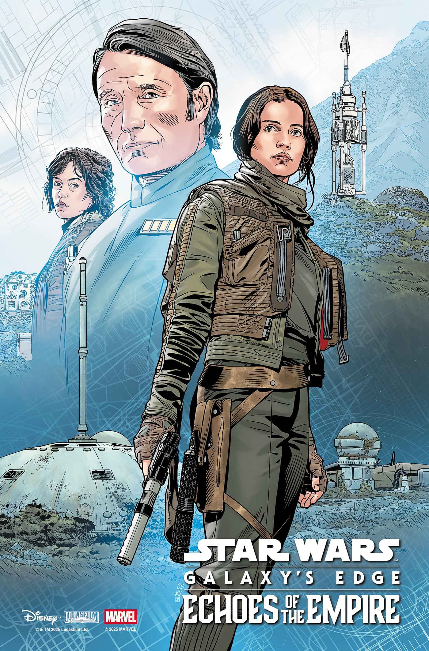 Cover for STAR WARS: GALAXY'S EDGE - ECHOES OF THE EMPIRE
