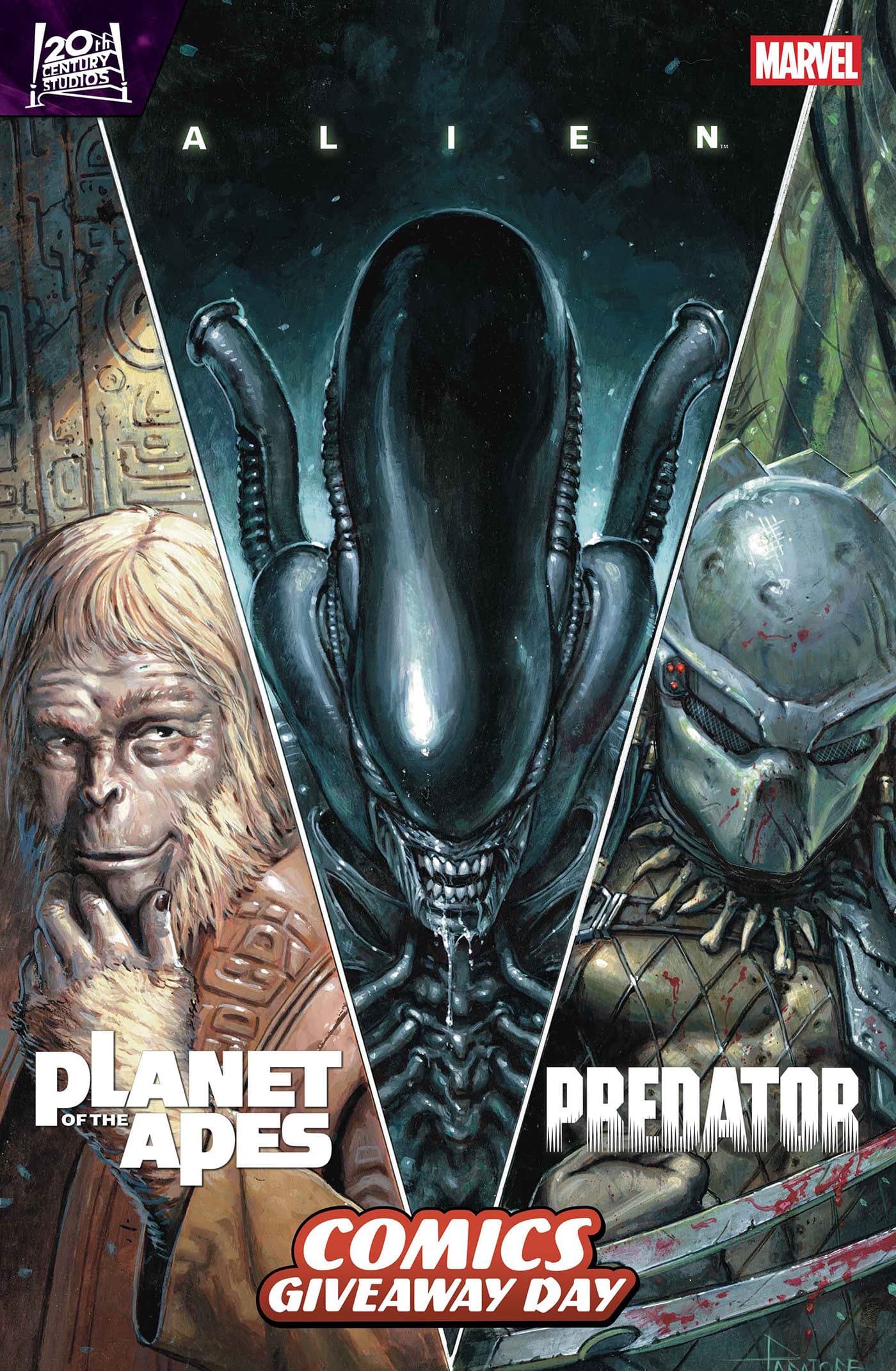 Cover für ALIEN, PREDATOR, & PLANET OF THE APES #1