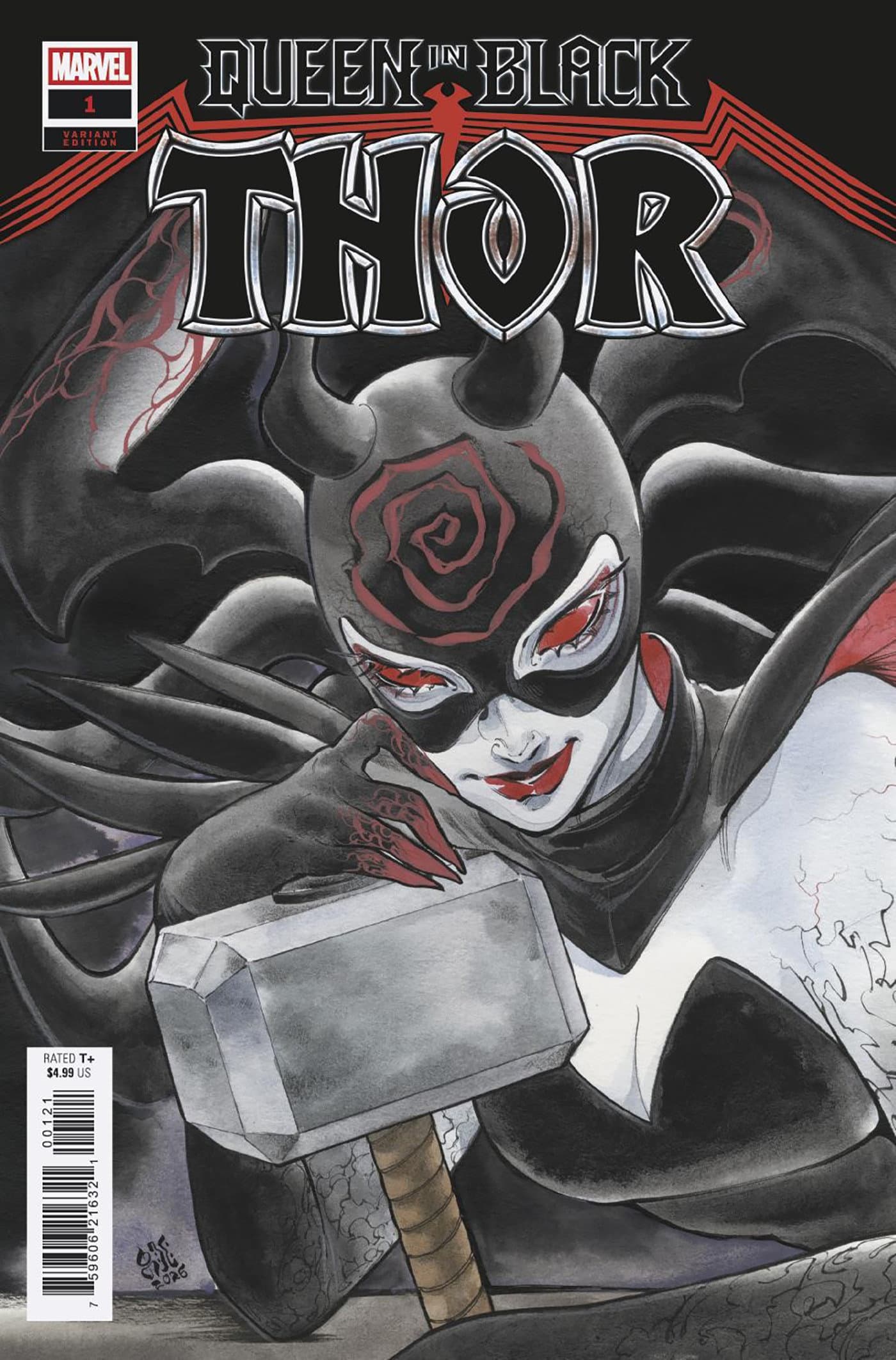 Cover for QUEEN IN BLACK: THOR