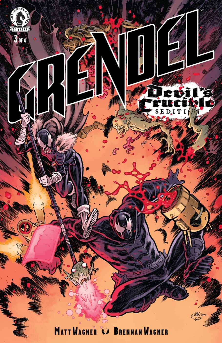 Cover für Grendel: Devil's Crucible-Sedition