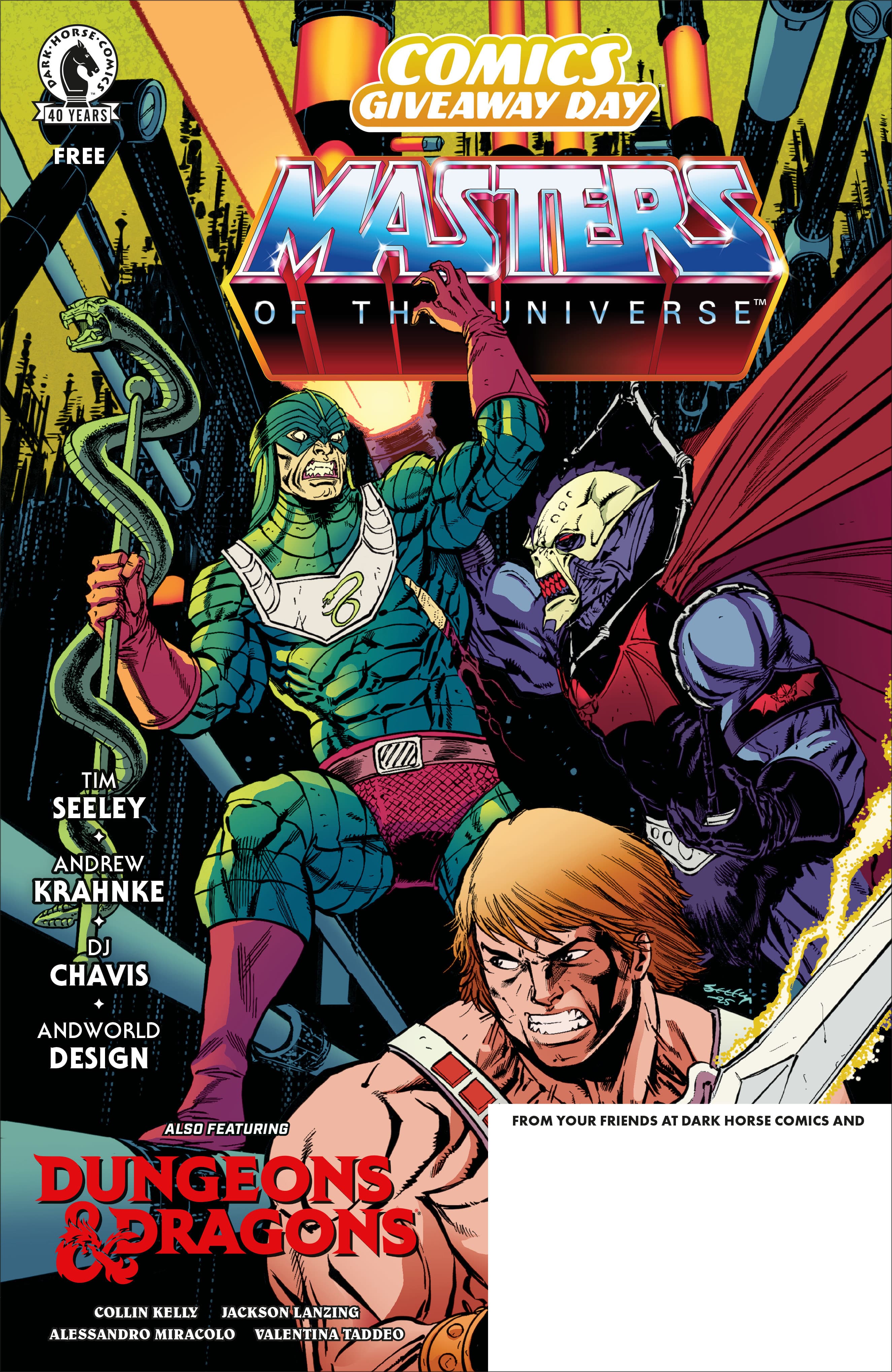 Cover für He-Man and the Masters of the Universe / Dungeons & Dragons FCBD 2026 Special