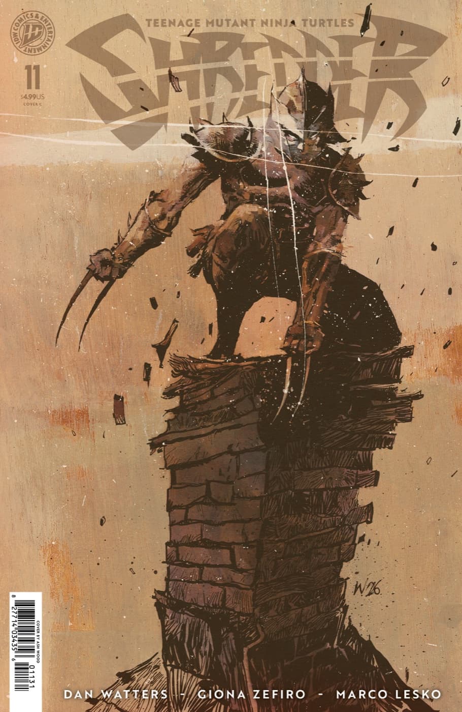 Cover for Teenage Mutant Ninja Turtles: Shredder