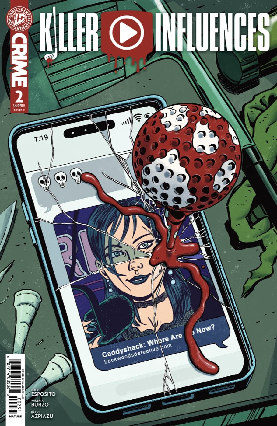 Cover for Killer Influences