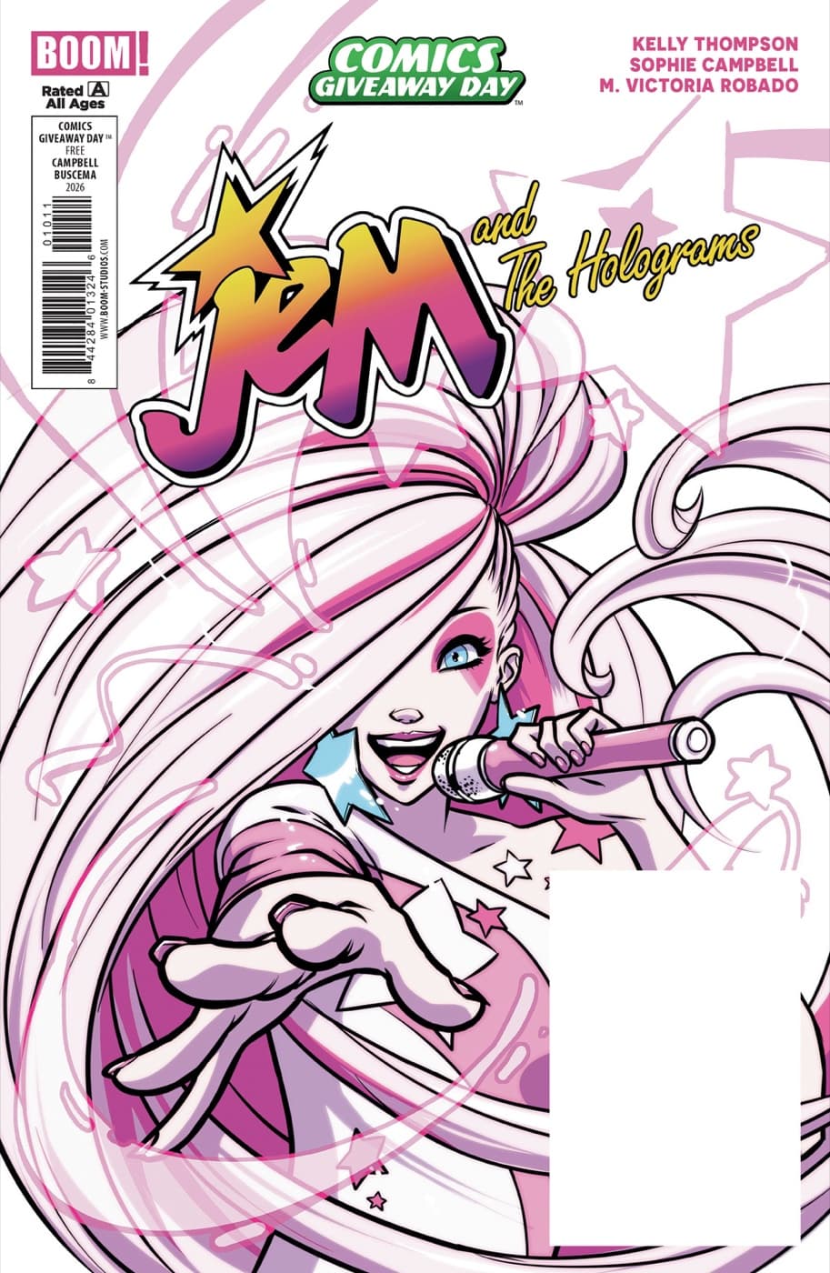 Cover für Jem and the Holograms / My Little Pony Flipbook — CGD 2026