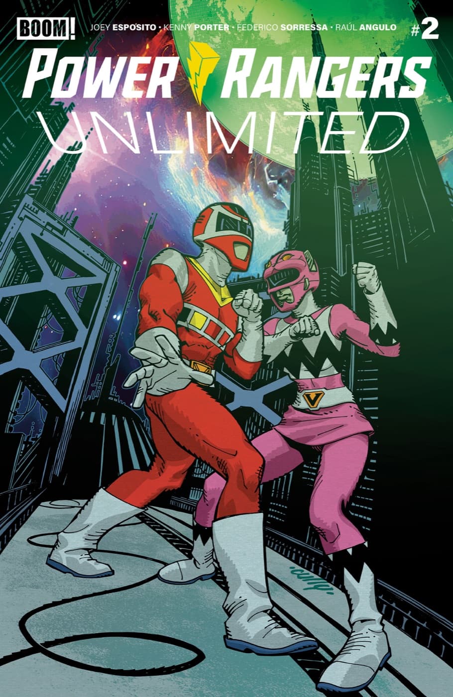 Cover für Power Rangers Unlimited