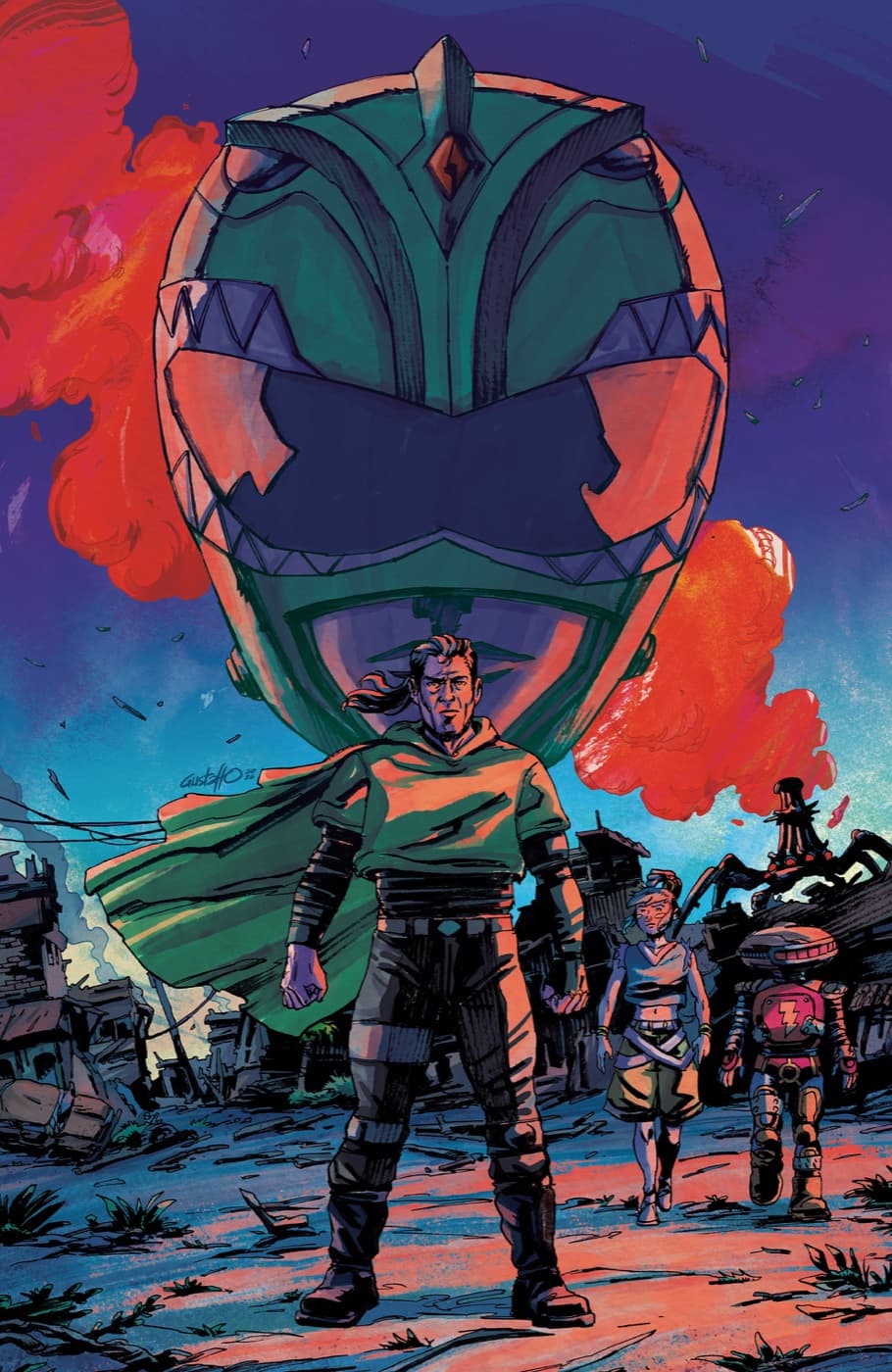 Cover für Power Rangers Green