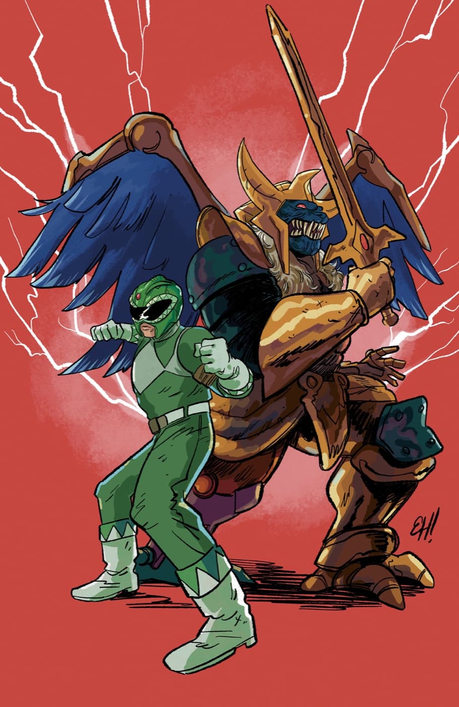 Cover für Power Rangers Green